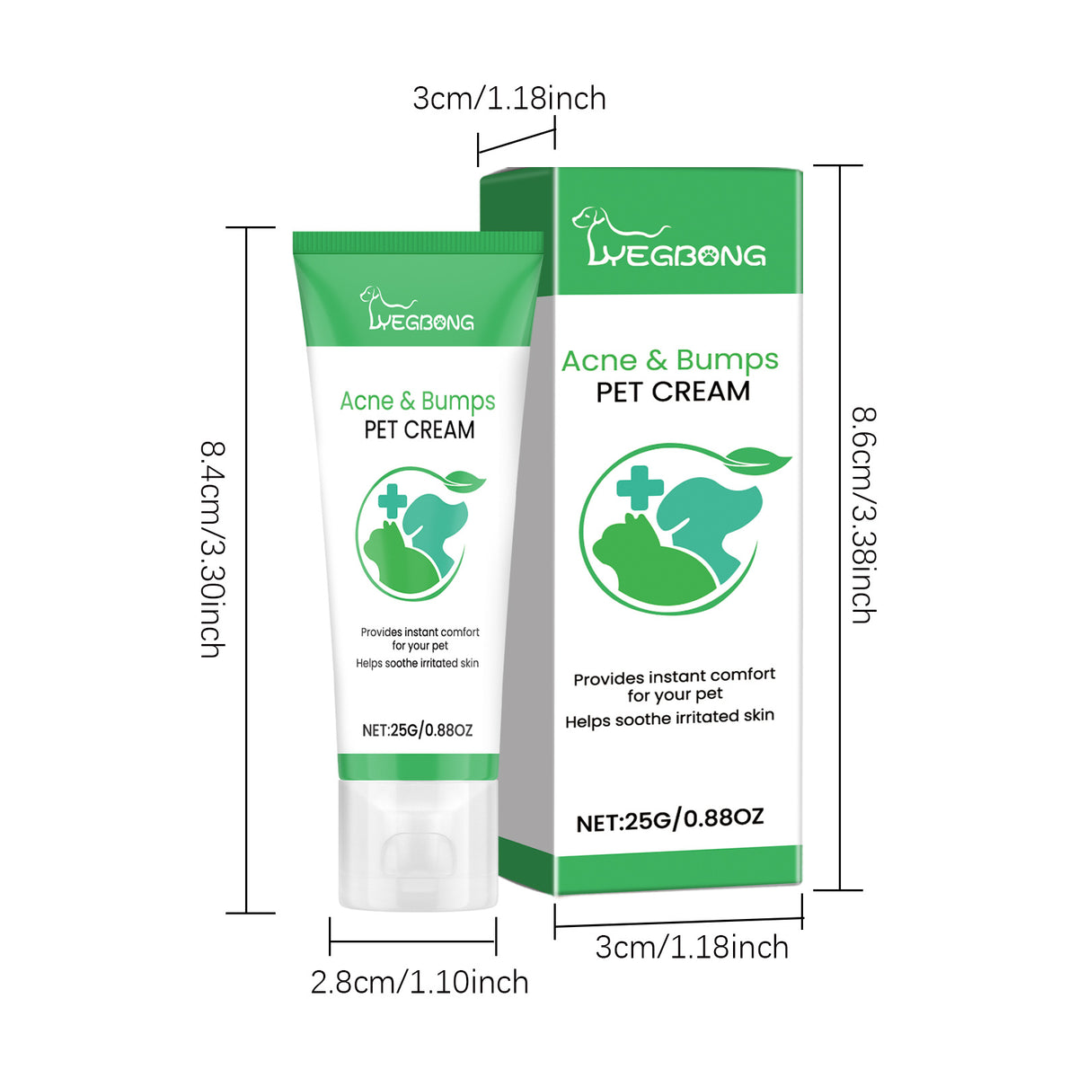 Skin Hair Healthy Pet Skin Neck Cream