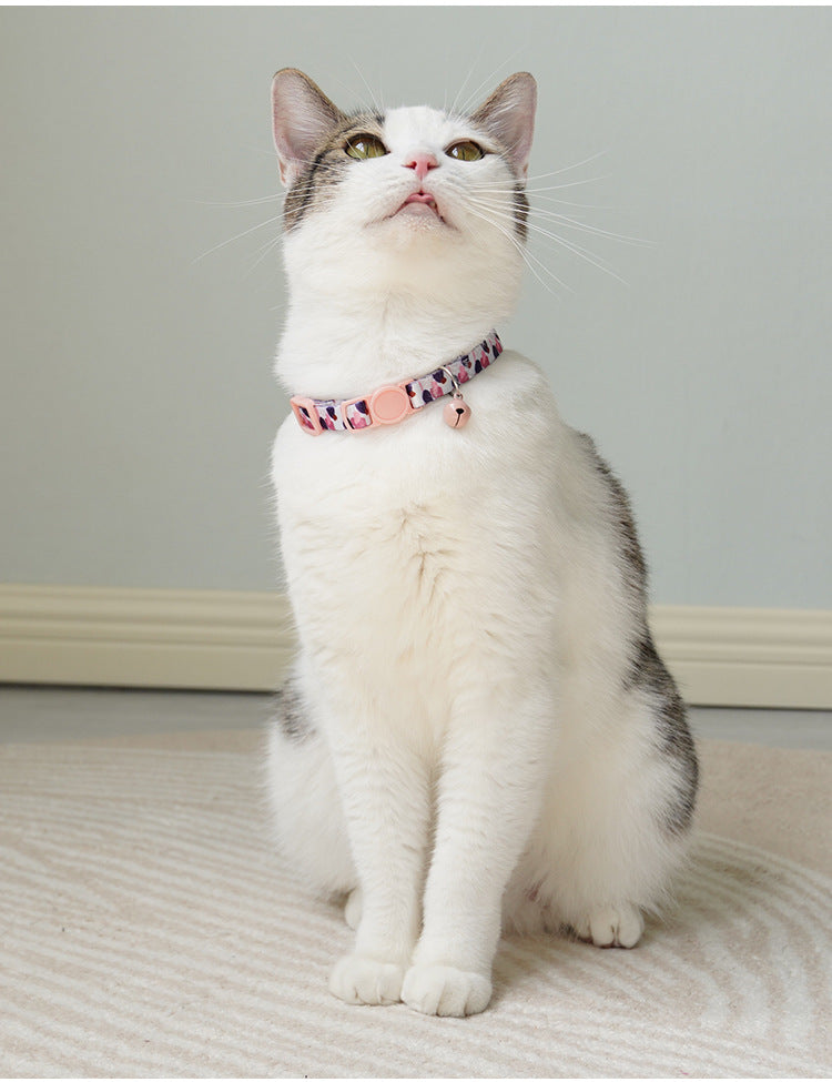 Woven Collar Bell Anti-suffocation Comfortable Safety Buckle Pet Decoration
