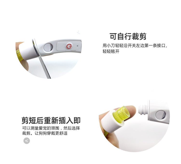 Dog Shiny Dog Collar Pet Luminous Dog Walking Light Dog Collar Collar