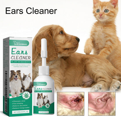 Pet Ear Drops Universal Cleaning Ear Wash For Cats And Dogs