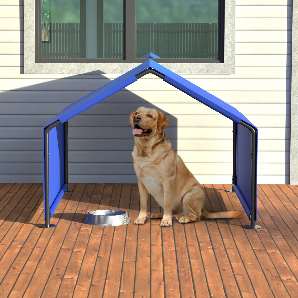 Dog Shade Shelter Outdoor Tent for Small Medium Dogs, Waterproof Sun Protection Pet House for Dogs, Small Animals...