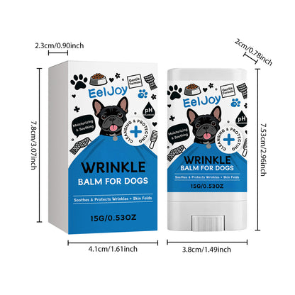 Eeljoy Anti-Wrinkle Wax For Dogs, French Bulldog, English Bulldog, Pug Facial Wrinkle Cleaning And Moisturizing Skin Care Wax