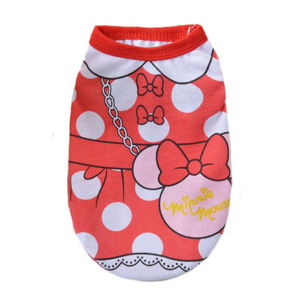 Dog Clothes Fake Sling Pure Cotton Pet Spring And Summer Vest