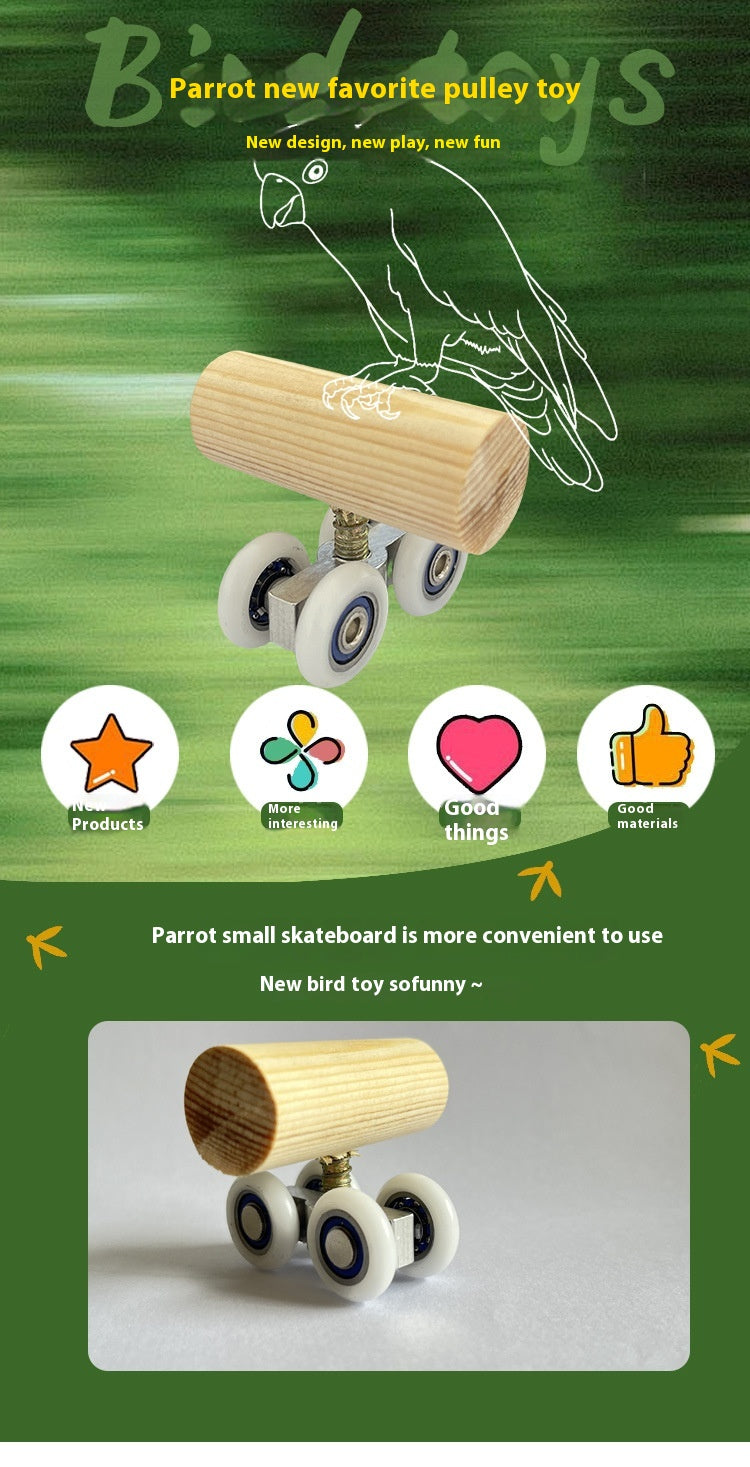 The Skating Shoes Rollerskate Puzzle Toy Bird
