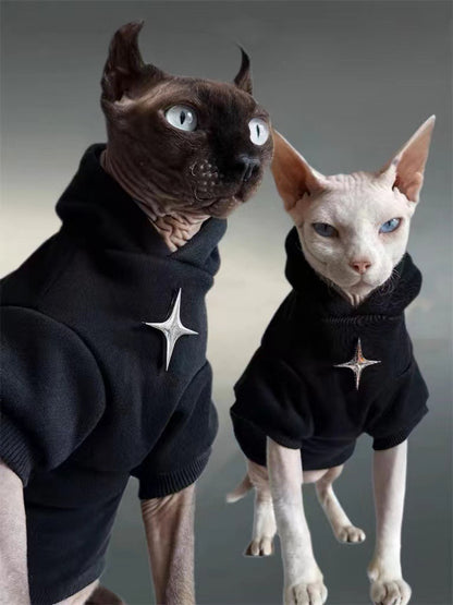 Pet Hoodie For Hairless Cats Devon Rex Kittens