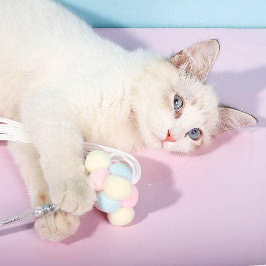Acrylic Cat Fairy Rod Toy