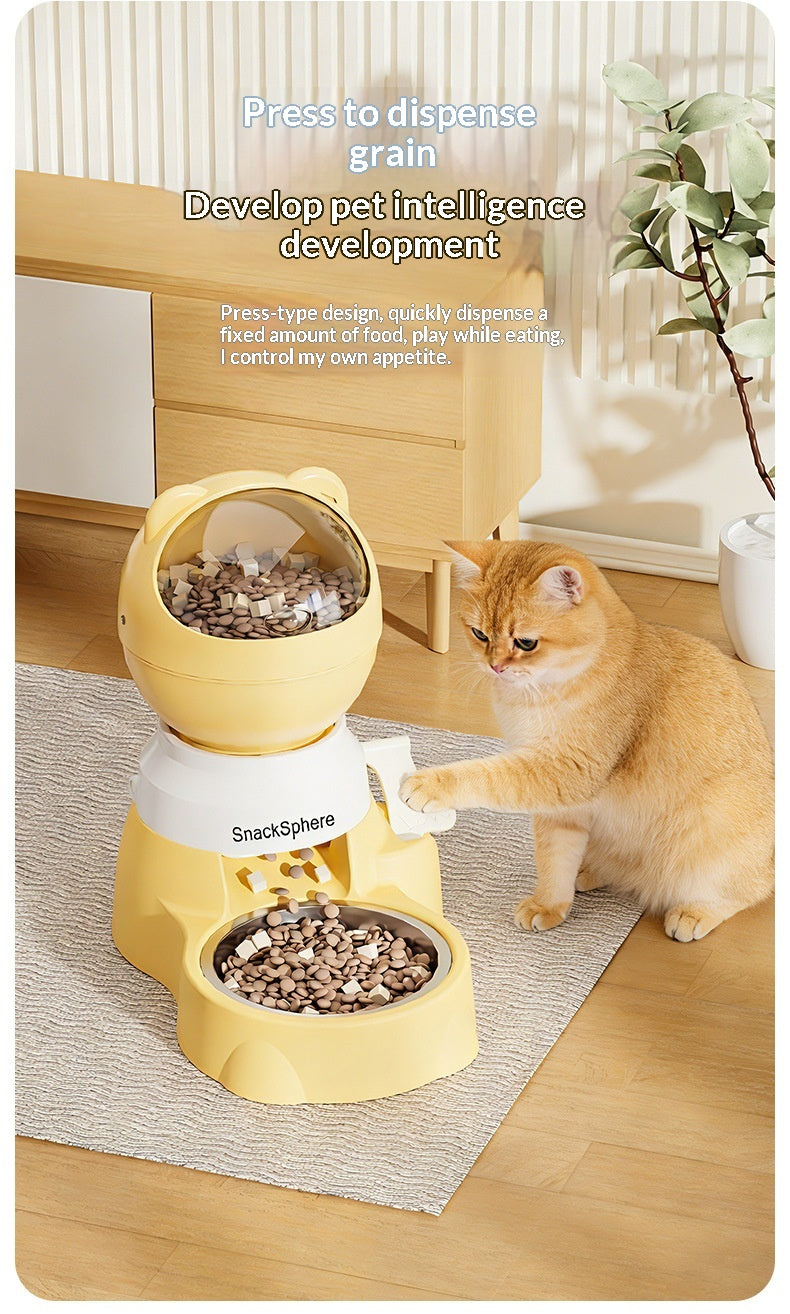 Feeder Puzzle Press-type Pet Feeder