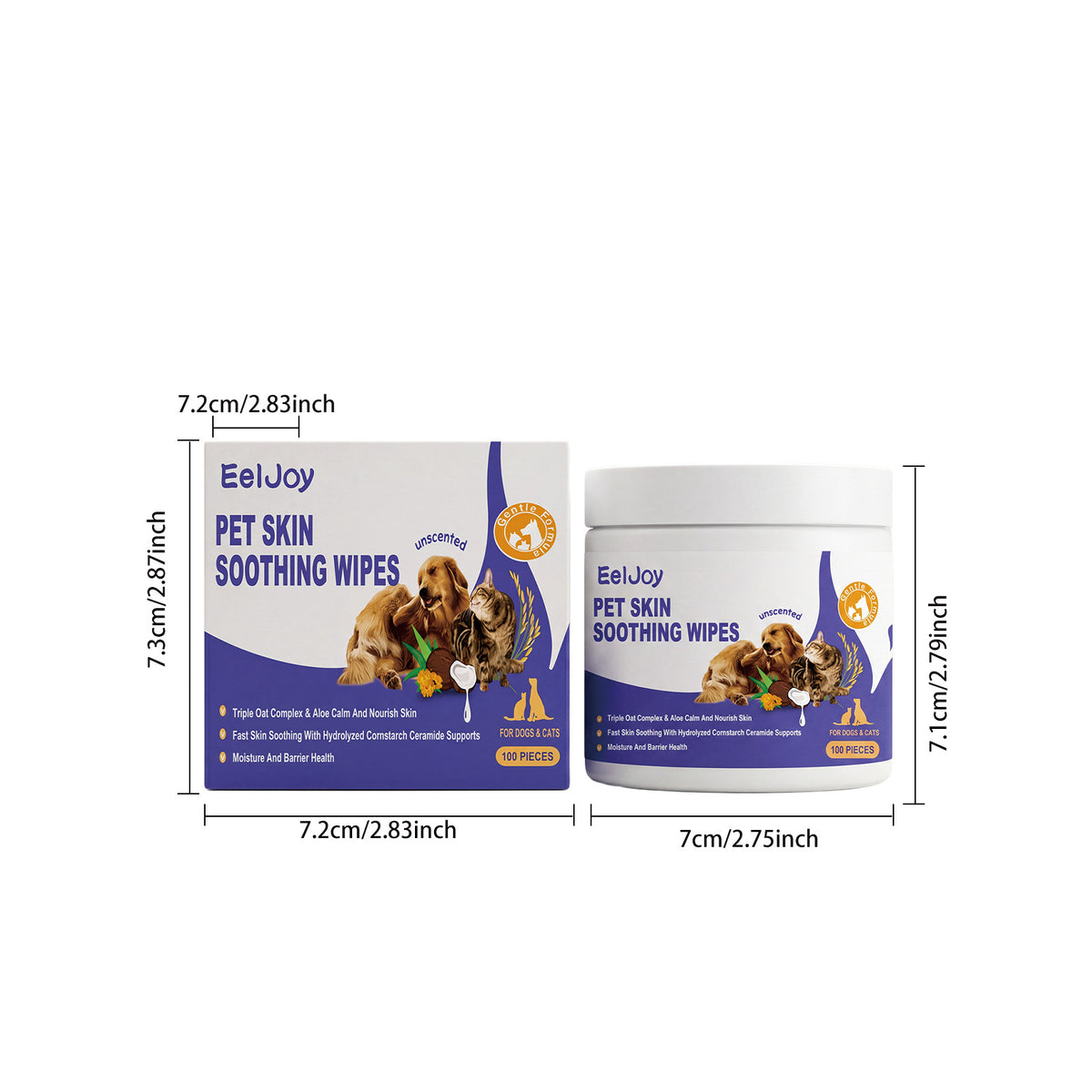 Pet Cleaning Wipes Daily Convenient Pet Hair Comfortable Clean And Mild Cleaning Wipes