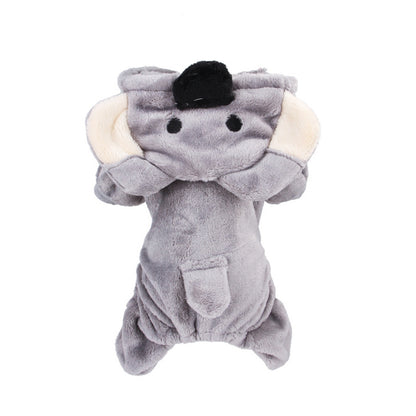 Pet Clothes Plus Velvet Thickening For Small And Medium-sized Dogs