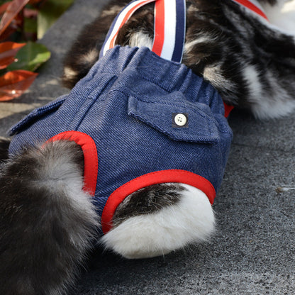 Pet Clothes Cats and Dogs Physiological Pants