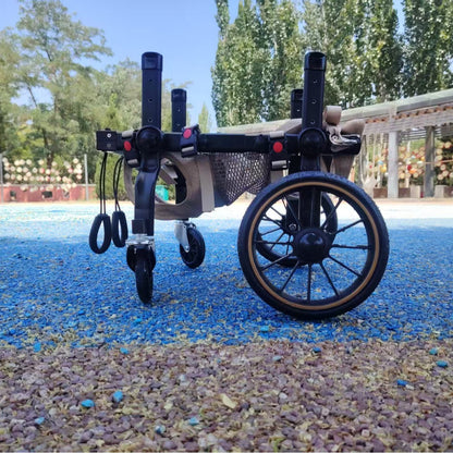 Dog Wheelchair For Hind-limb Paralysis Rehabilitation And Mobility Aid For Disabled Dogs