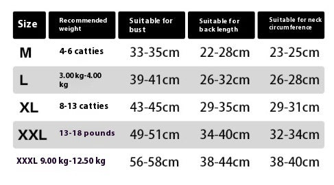 Dog Clothes Large Dog Thin Inner Match