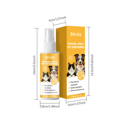 Eeljoy Pet Fipronil Spray Daily Body Surface Cleaning And Care Gentle Texture Pet Care Products