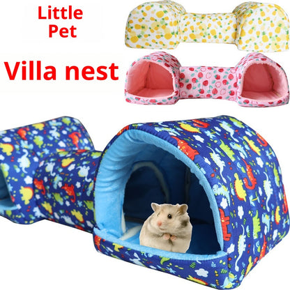 Hamster Nest Warmth Retention Material Pet Villa