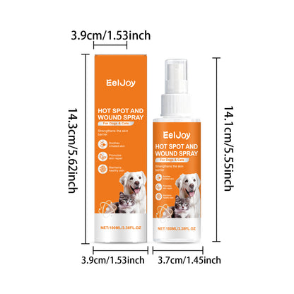 Pet Skin Care Spray Cat And Dog Skin Cleaning Comfortable And Gentle Daily Care Spray