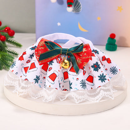 Bow-knot Bell Scarf For Kittens And Puppies