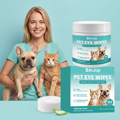 Pet Eye Wipes Gently Clean Dog And Cat Eye Daily Pet Tear Wipes