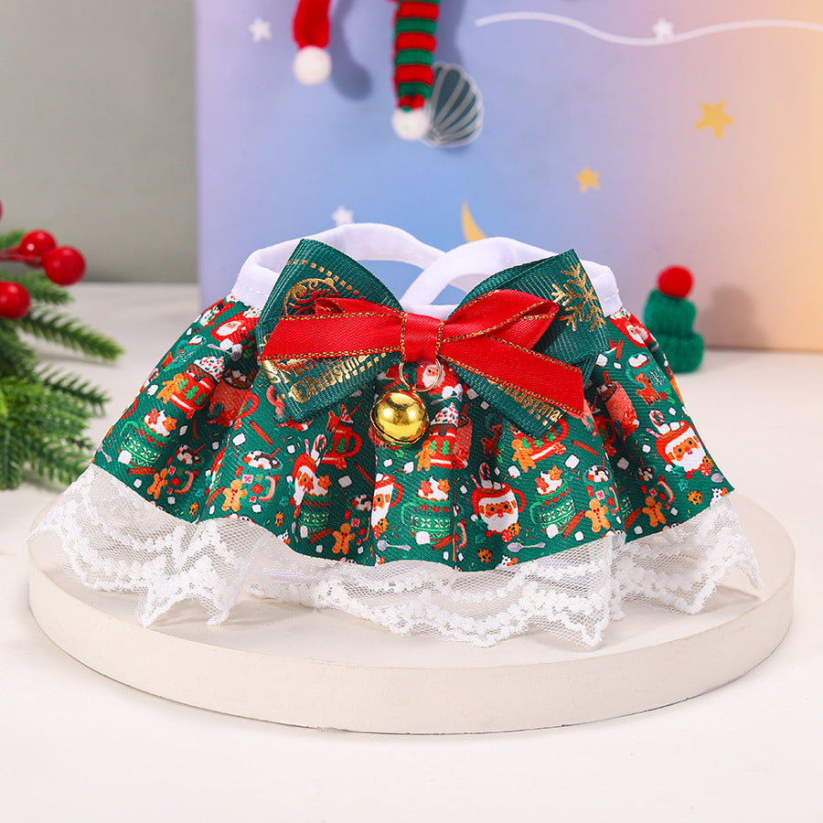 Bow-knot Bell Scarf For Kittens And Puppies