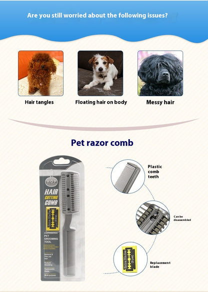 Hair Cleaning Comb Dogs And Cats Beauty Tools