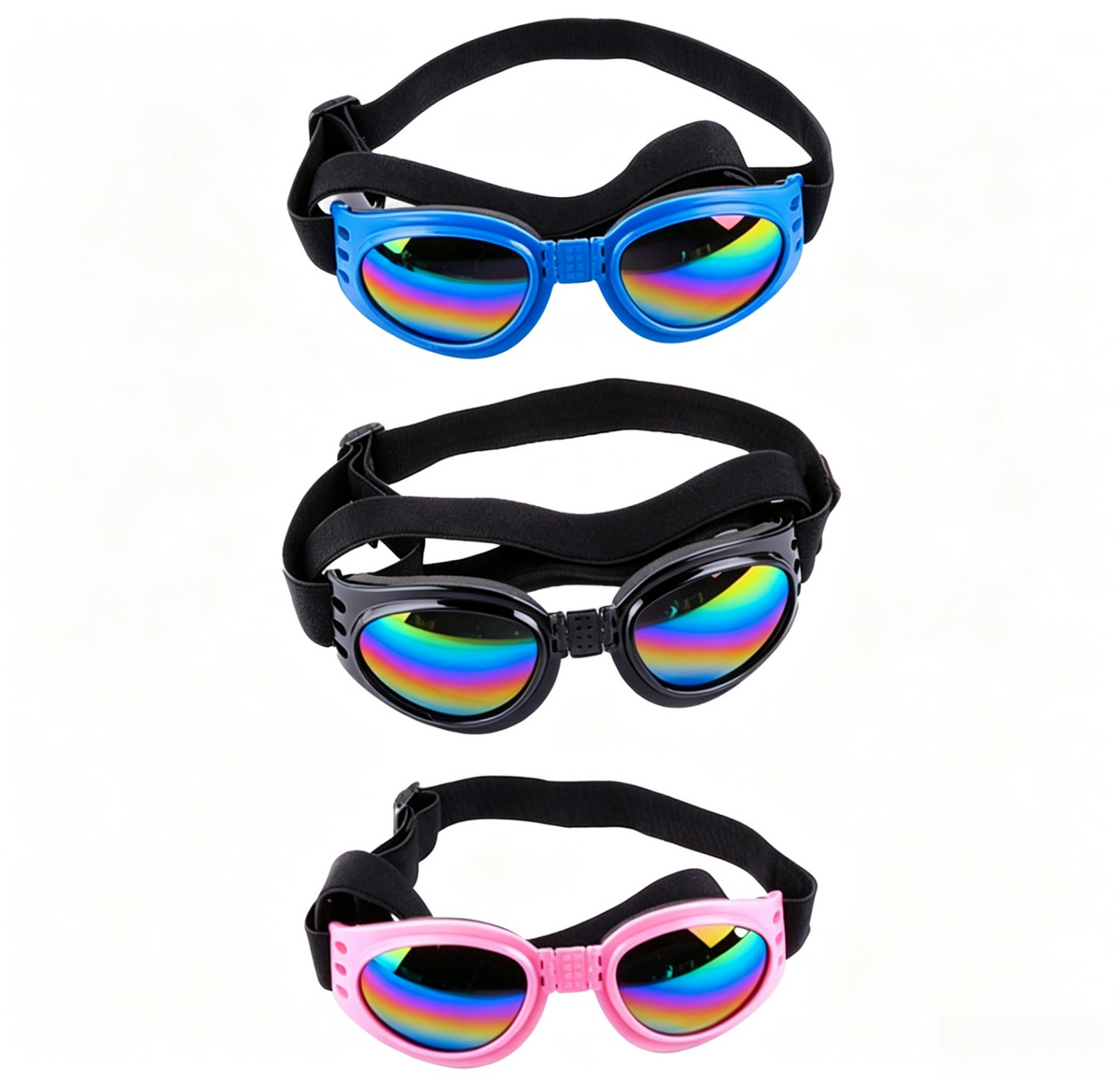 Pet Protection Small Doggles Dog Sunglasses Pet Goggles UV Sun Glasses Eye Wear Adjustable