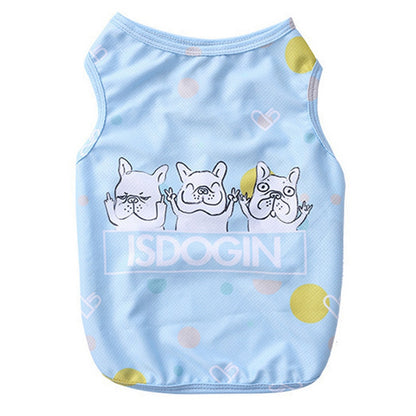 Pet dog summer cooling clothes