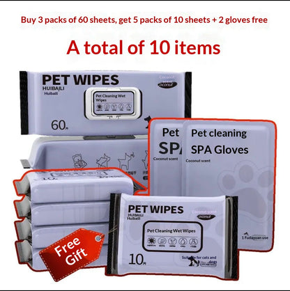Pet Wipes Extra Large Size