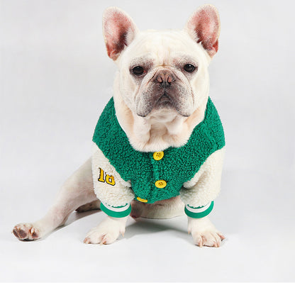 Pet Clothing Dog Clothes Winter Fleece-lined Thick Style