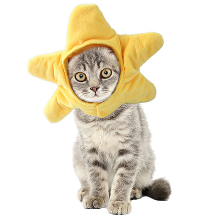 Teddy Dress Up Flower Headgear Cat Headgear Pet Supplies