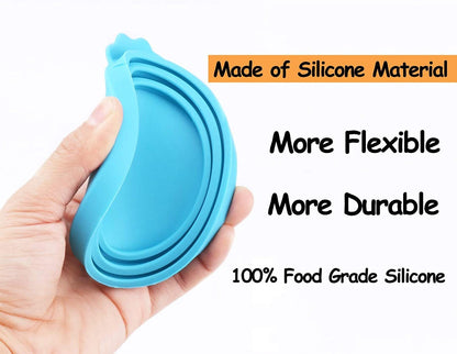 Silicone Food Cover Airtight Lid For Cat Food