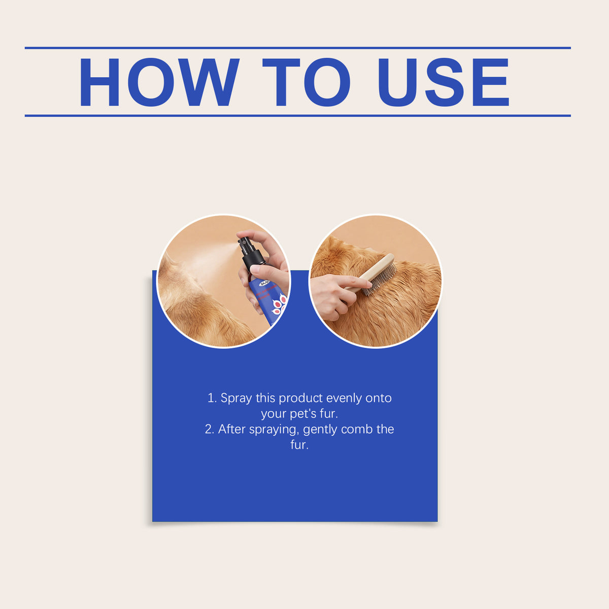 Pet Detangling Sprays