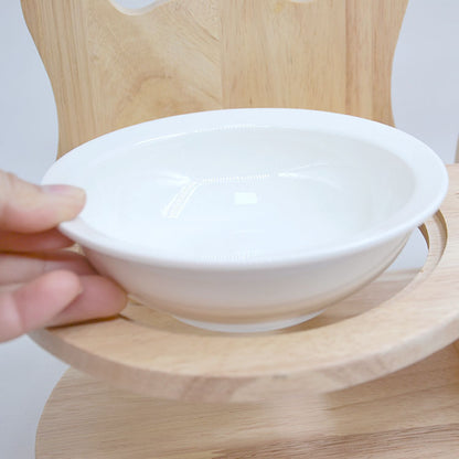 Bamboo And Wood Pet Cat Food Stand With Ceramic Bowl Tray