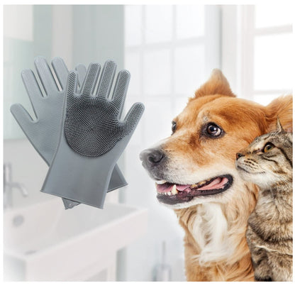 Pet Grooming Enhanced Massage Glove
