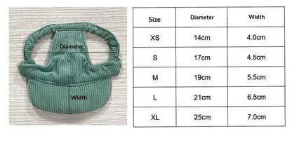 Cute Duckbill Hat For Pets With Ear Holes