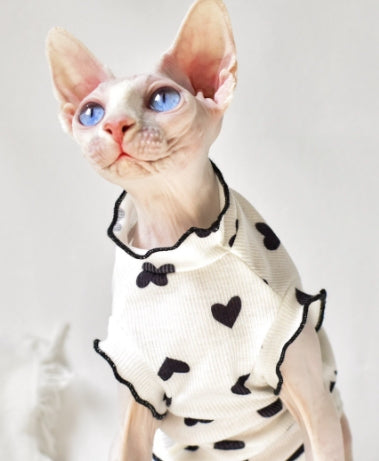 Summer Thin Sleeveless Vest Cat Clothing