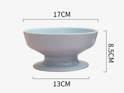 Ceramic Pet Tall Bowl For Cervical Spine Protection