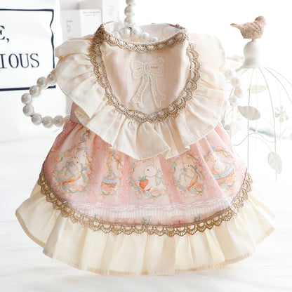 Dog Clothes Cat Princess Dress Haute Couture Lolita