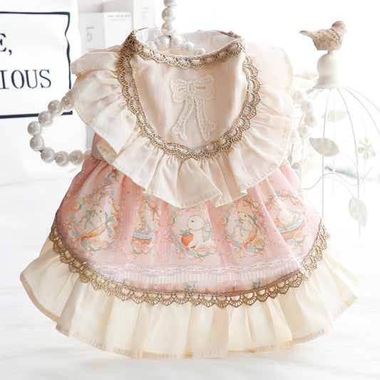 Dog Clothes Cat Princess Dress Haute Couture Lolita