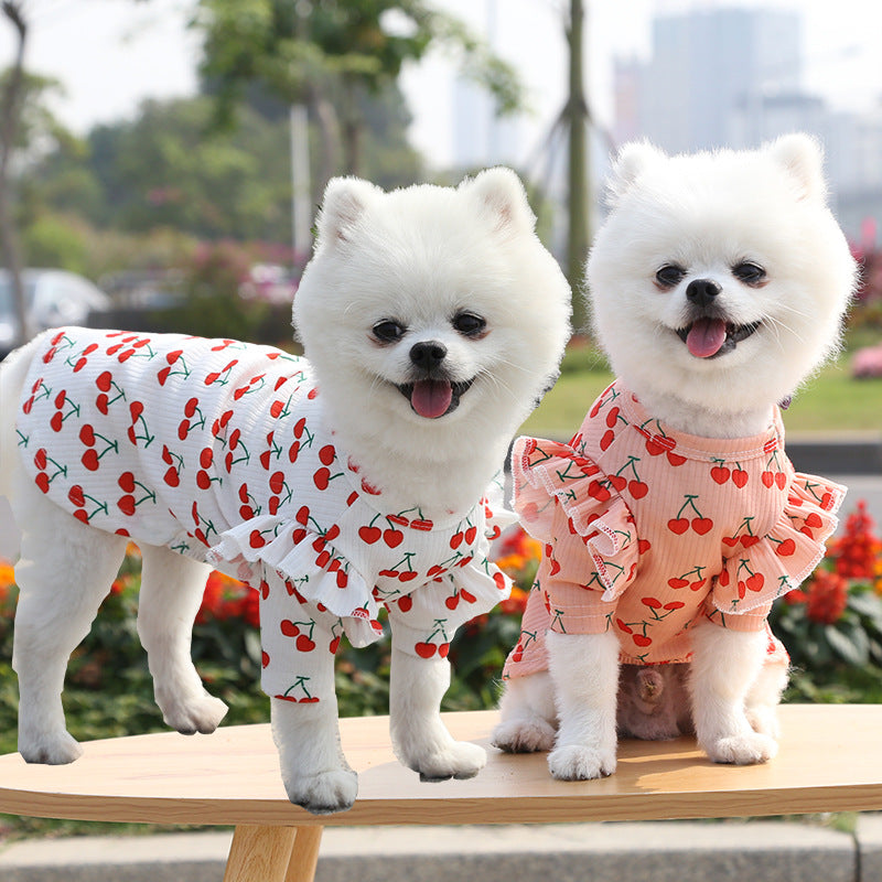 Personality Dog Bottoming Shirt Coat