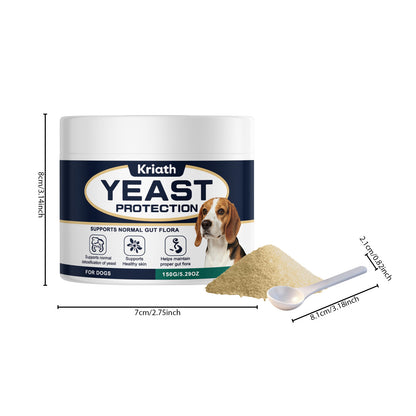 Kriath Dog Yeast Supplement Daily Care For Dogs' Body Comfort And Nutrition Supplement