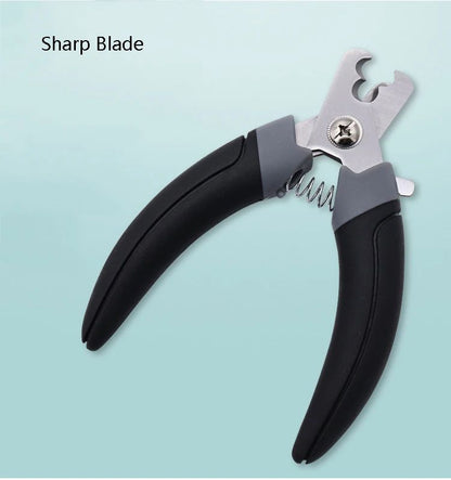 Stainless Steel Half Moon Blade Nailclippers Household Cat Claw Nail Cutters Beauty Clippers For Pets Cats Dog Supplies