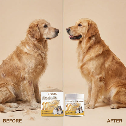 Kriath Pet Skin And Hair Care Nutritional Powder Daily Care Powder For Soft And Shiny Pet Hair
