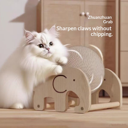 Cat Scratching Ball Roller Vertical Scratching Post Wear-Resistant Toy