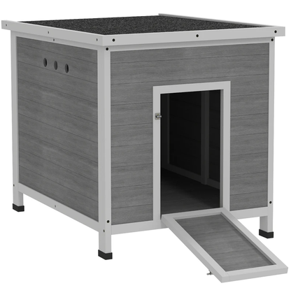 Wooden With Openable Roof Cage, Removable Floor, Double Doors