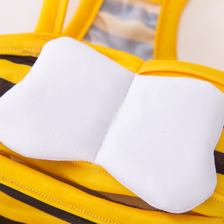 Dog Cute Bee Shape Swimsuit Suspenders Bifeet