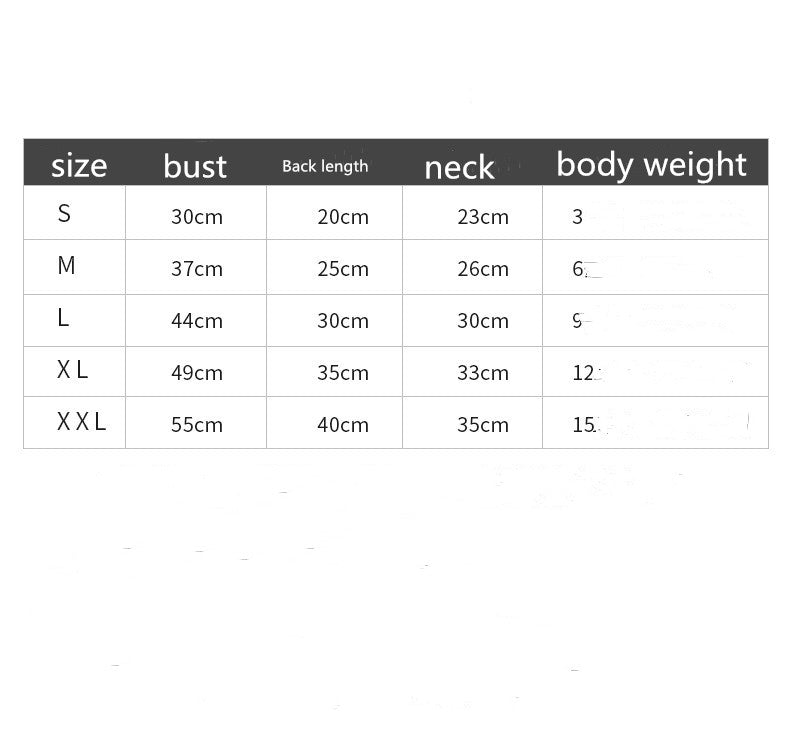 Dog clothes autumn and winter cotton bottoming shirt to keep warm Teddy clothes small dog Bomei cat pet