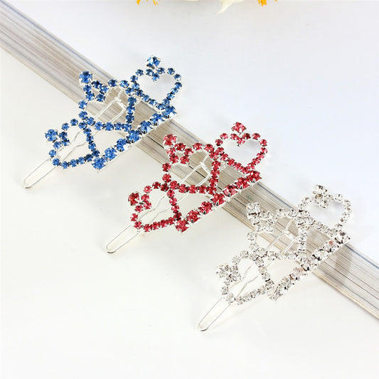 Rhinestone Crown Headdress Pet Decorations