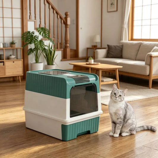 Cat Litter Box 18.9 Inches