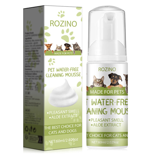 Pet Wash-free Cleaning Hair Skin Deodorant Fragrance Dry Cleaning Foam