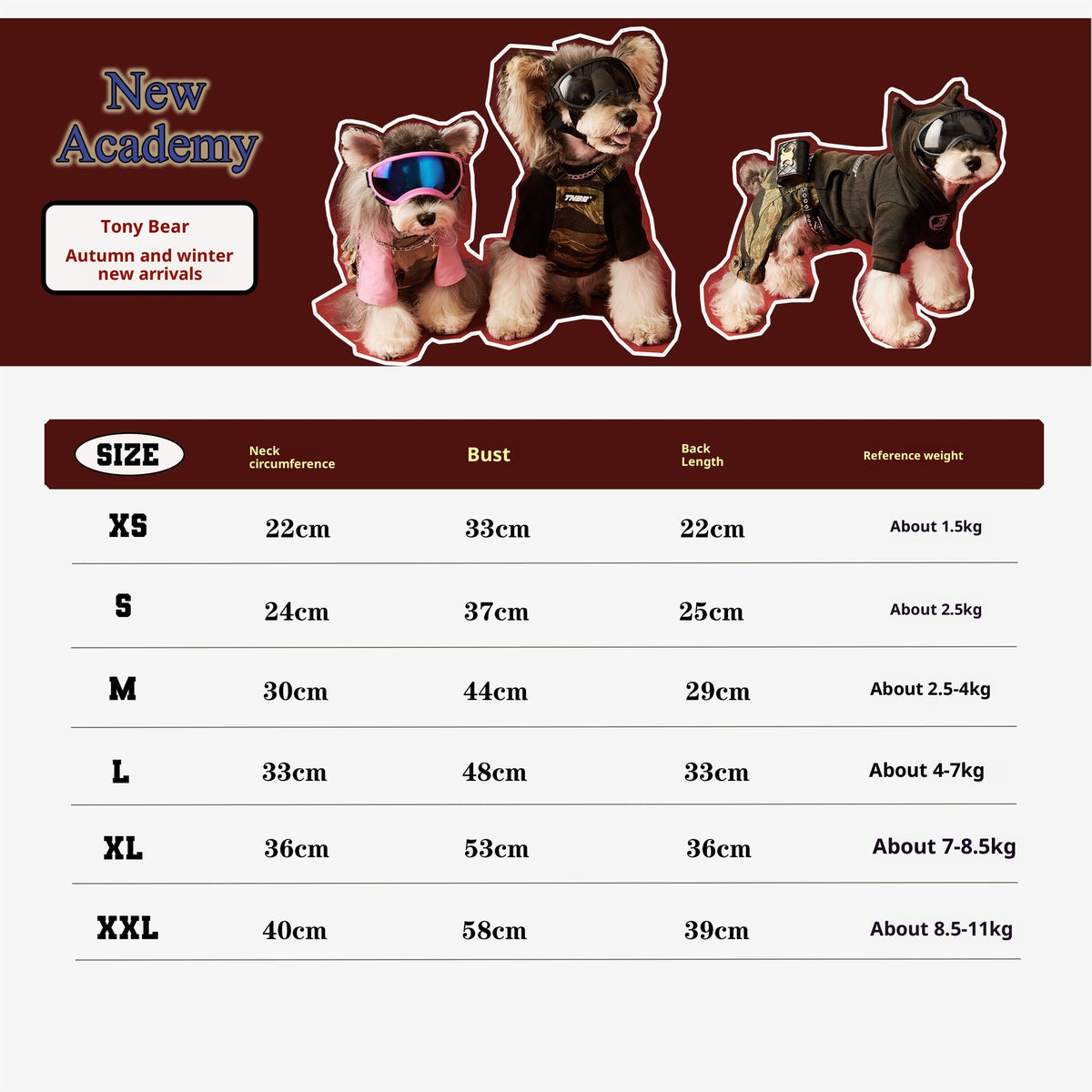 Dog Clothes Autumn And Winter Down Vest