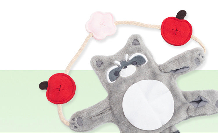 Dog Plush Self Relieving Teddy Bear Toy Grinding Teeth Interactive Solitude Hiding Food Toy Small Dogs Supplies Accessories